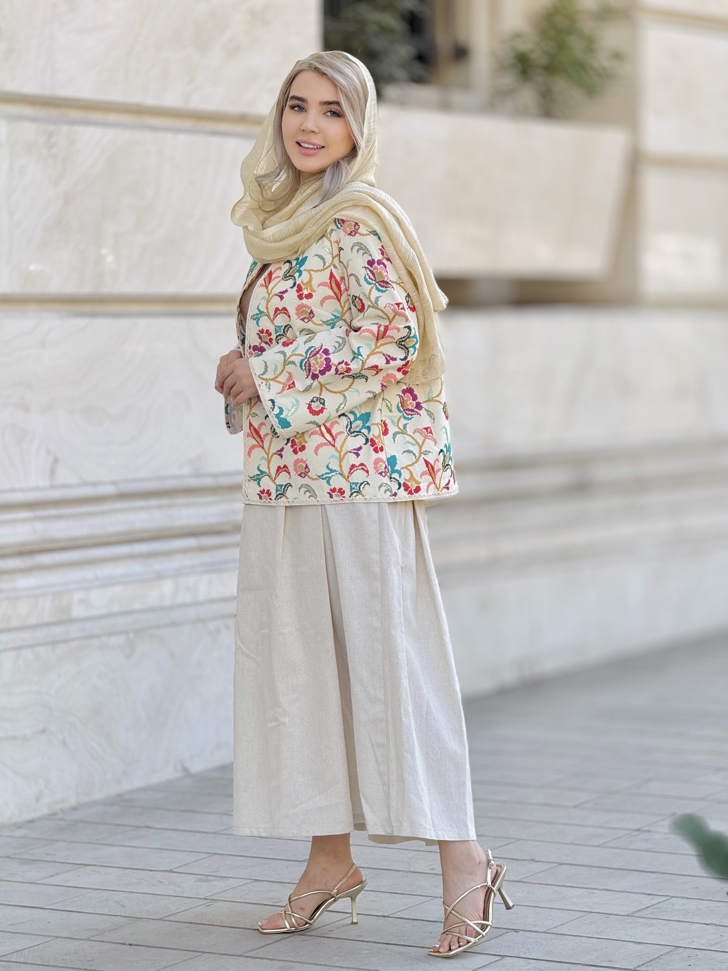 کت لینن زنانه