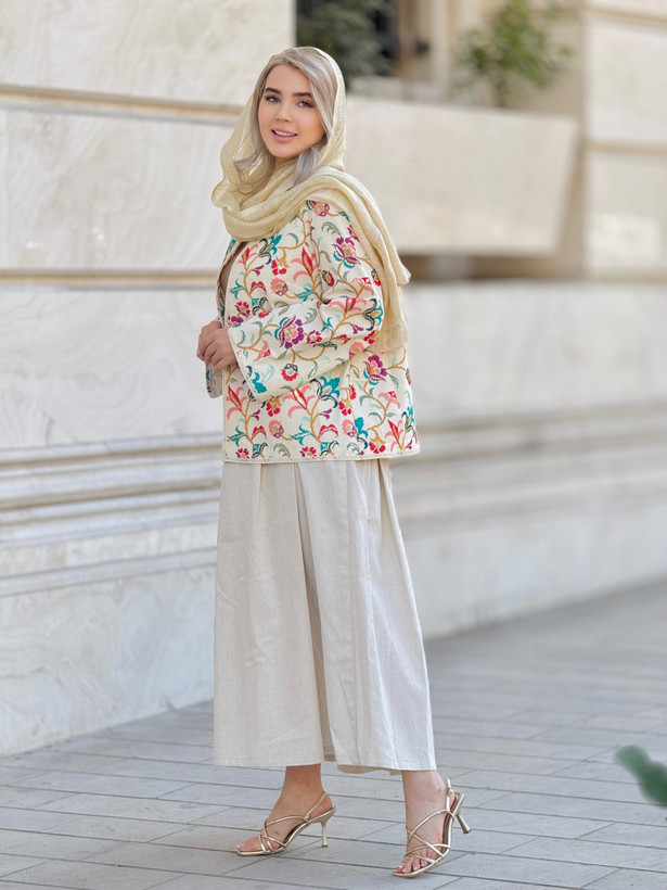 کت لینن زنانه