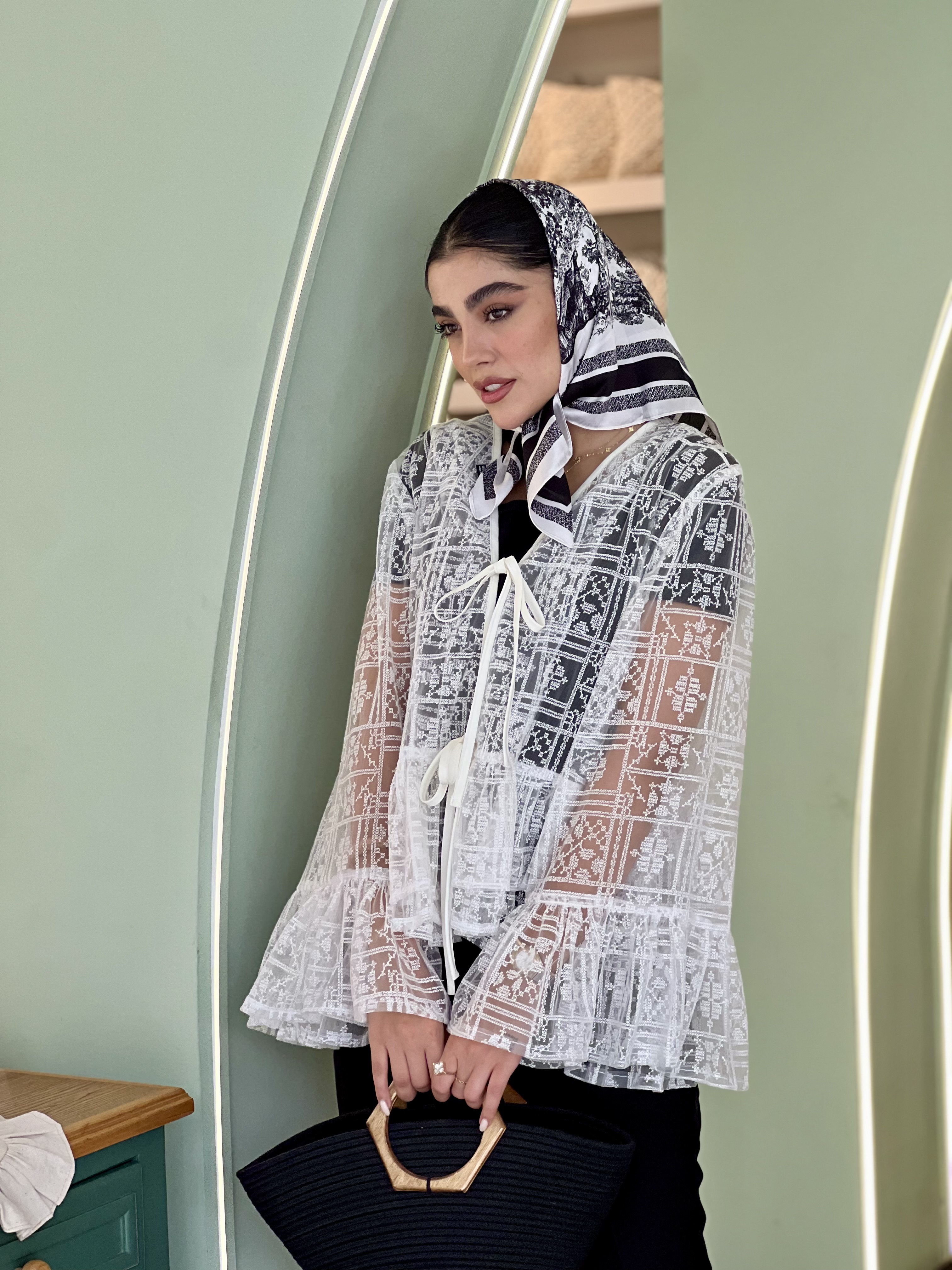 دانتل خامه‌دوزی تابستانی