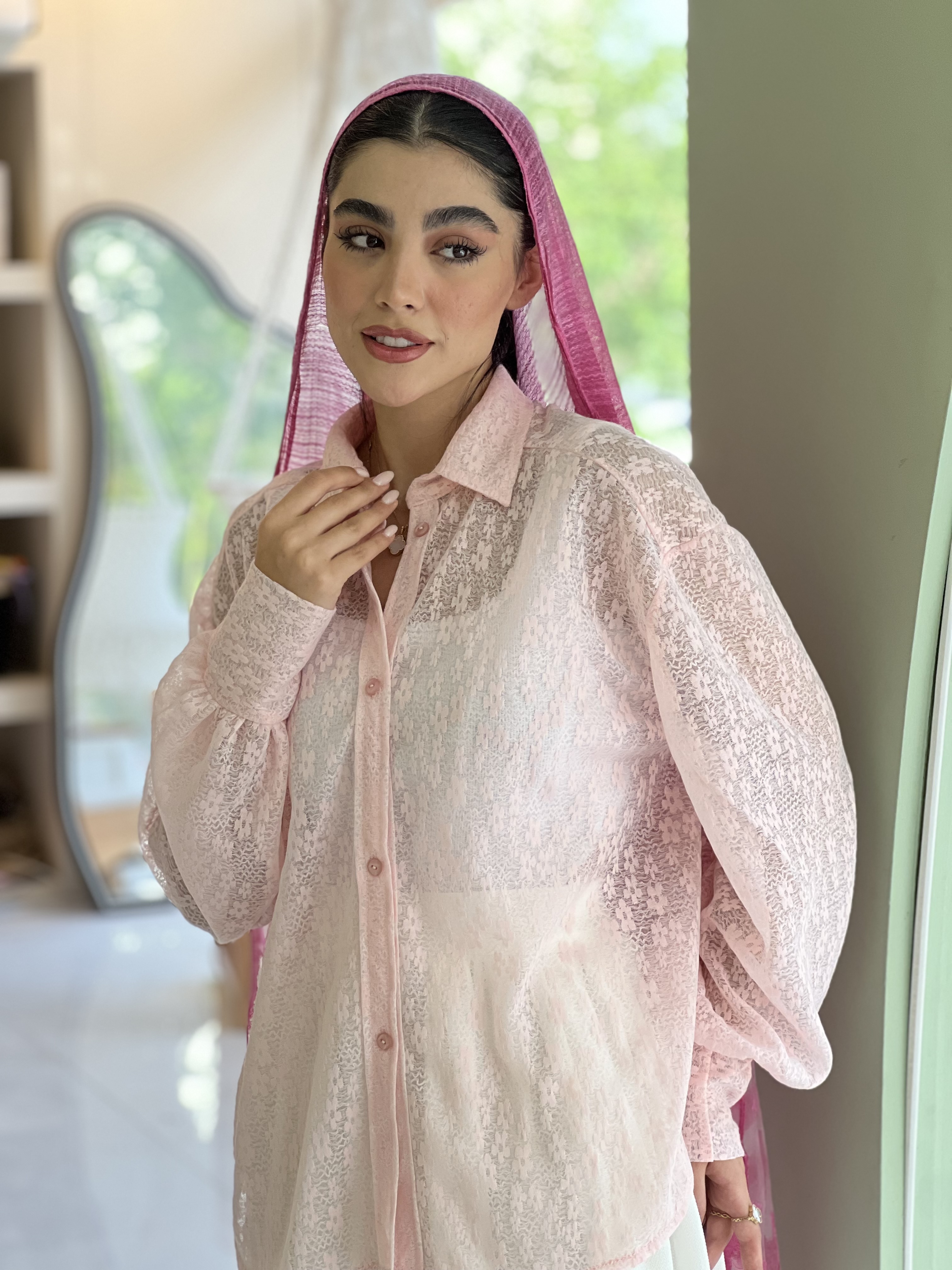 شومیز پینک pink