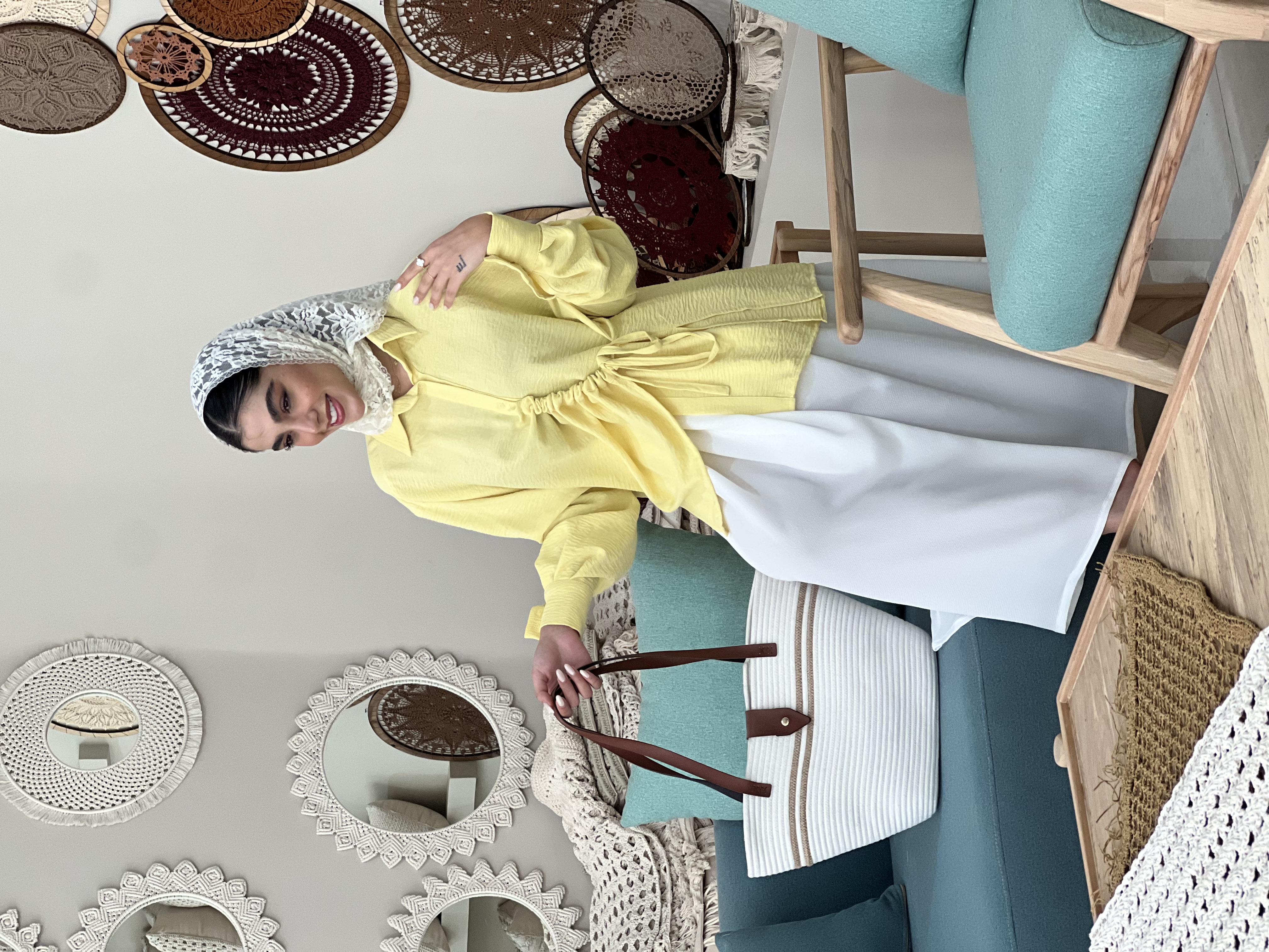 شومیز زرد کره‌ای