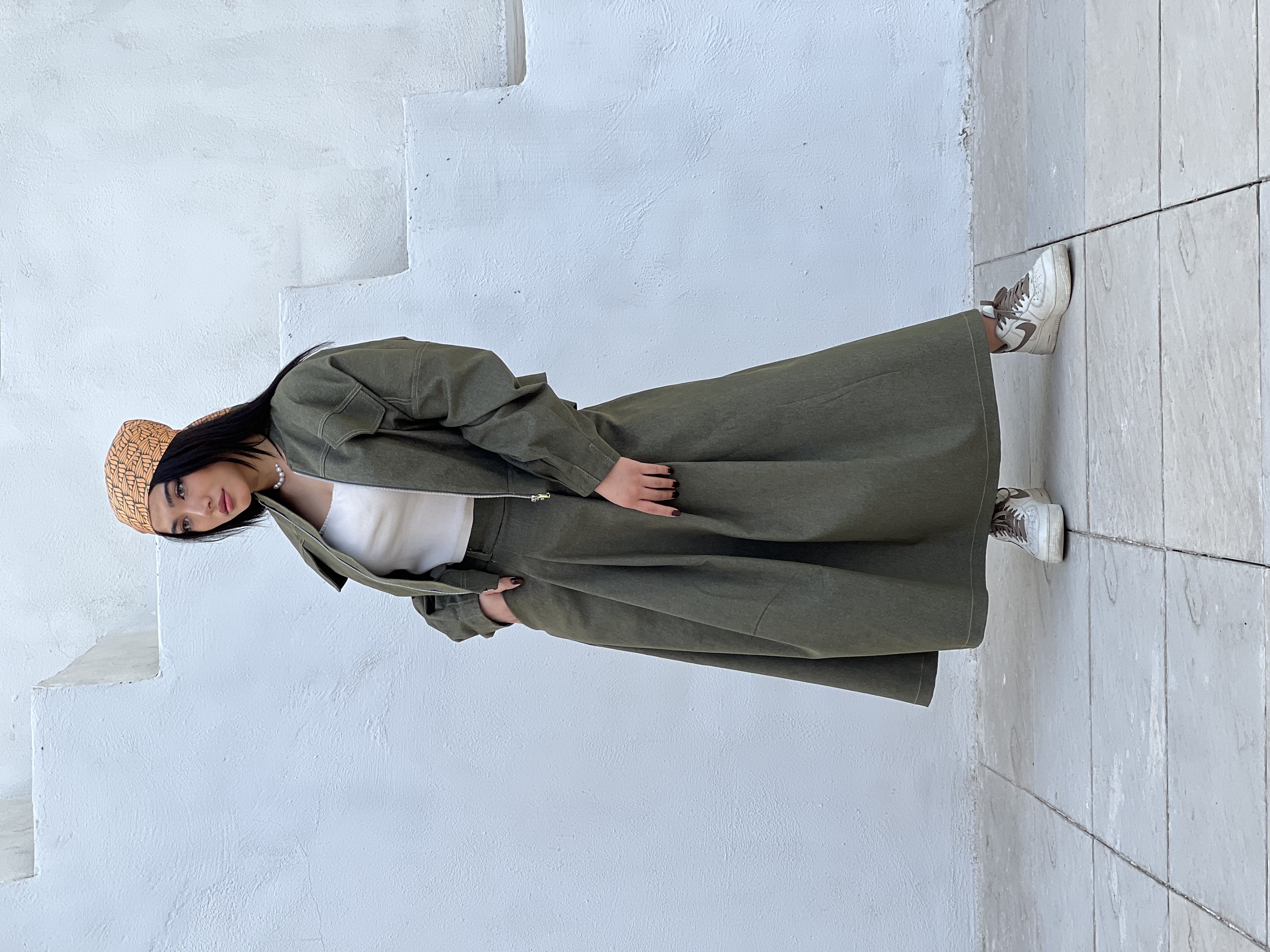 کت و دامن سبز