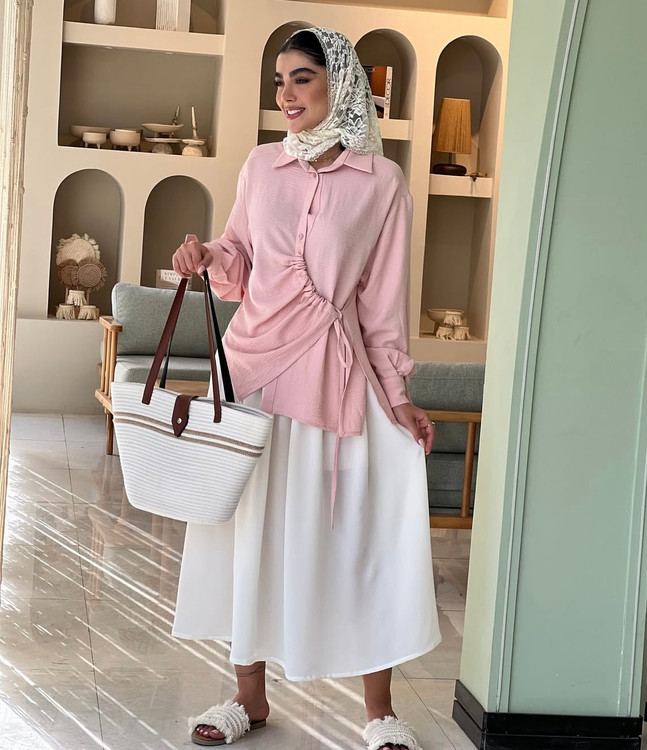 دامن تابستانی پفکی